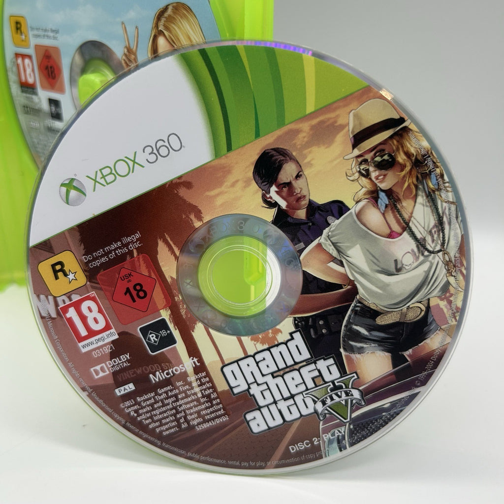 GTA 5 Grand Theft Auto V Xbox 360 PAL ITA Completo 2 Dischi Mappa Los Santos