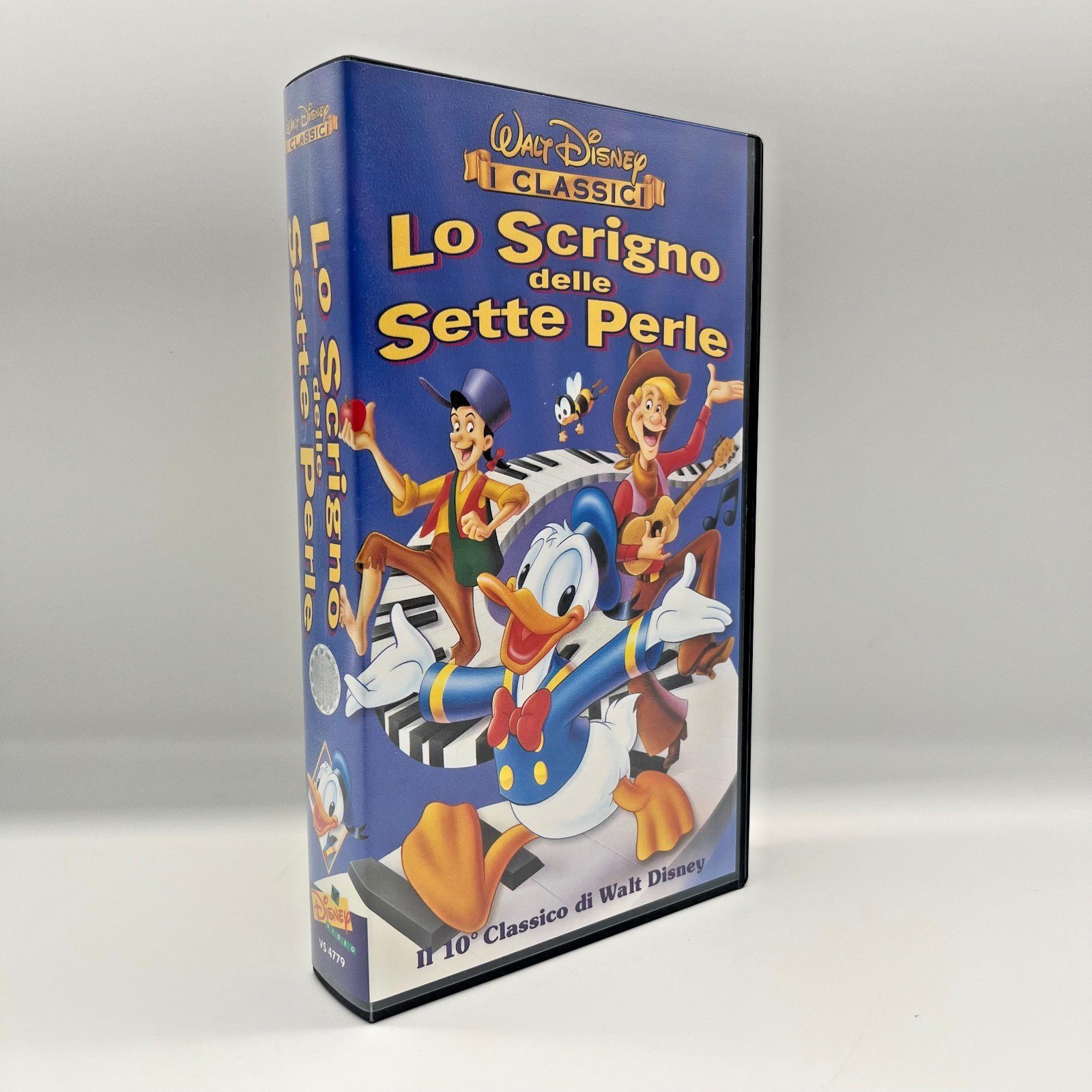 🎬 VHS Disney Lo Scrigno delle Sette Perle (1948) Classico Walt Disney ITA RARO