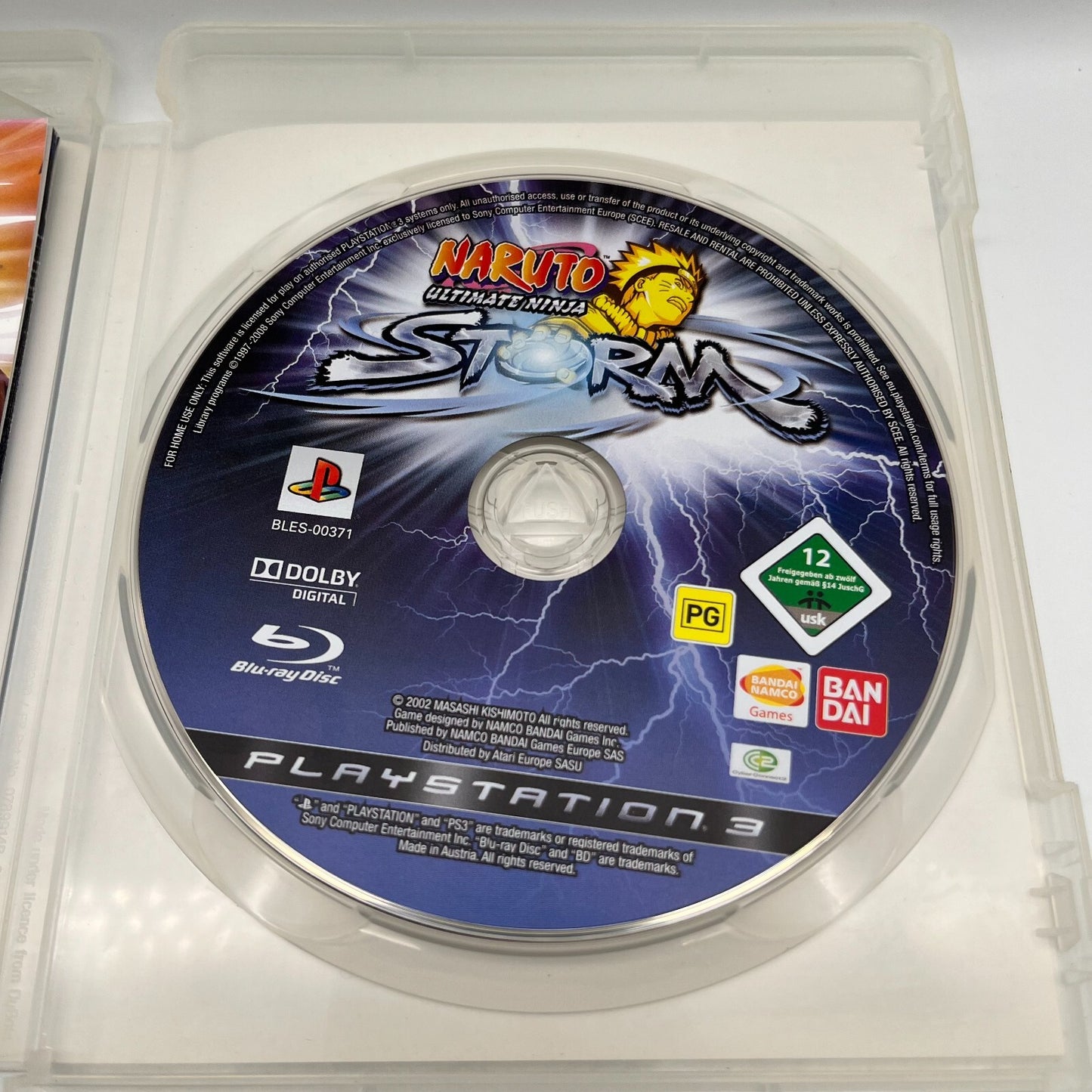 NARUTO SHIPPUDEN Ultimate Ninja Storm 1+2+3 BUNDLE PS3 Italiano Completi PAL