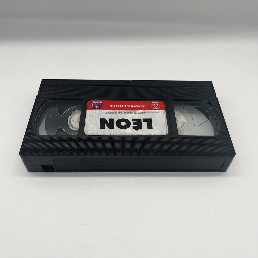 Léon Versione Integrale VHS 1994 Luc Besson Jean Reno Natalie Portman Filmauro