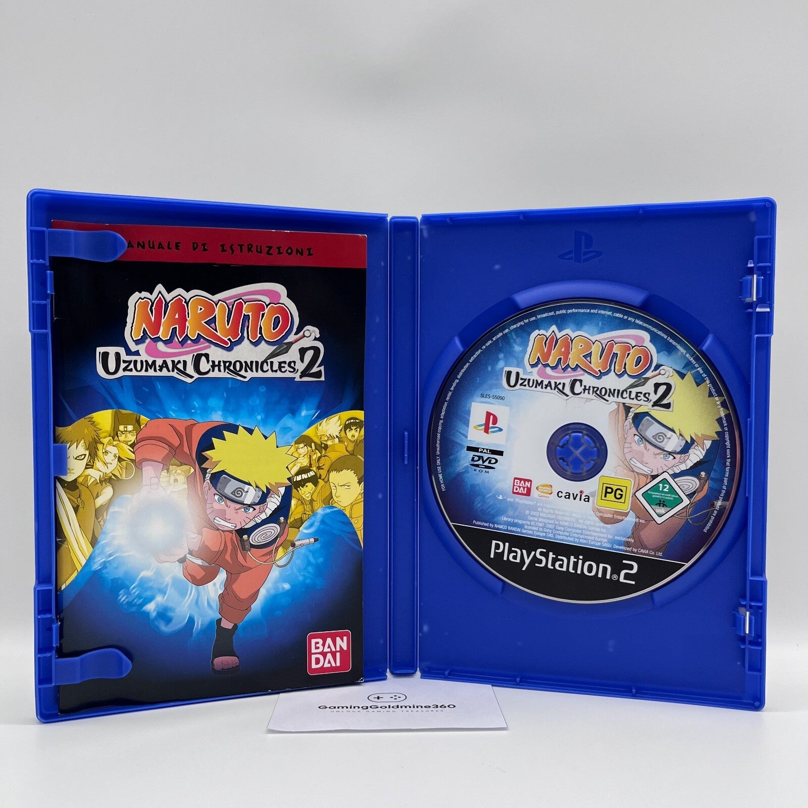 NARUTO Ultimate Ninja + Uzumaki Chronicles 1 & 2 · PS2 Italiano PlayStation 2