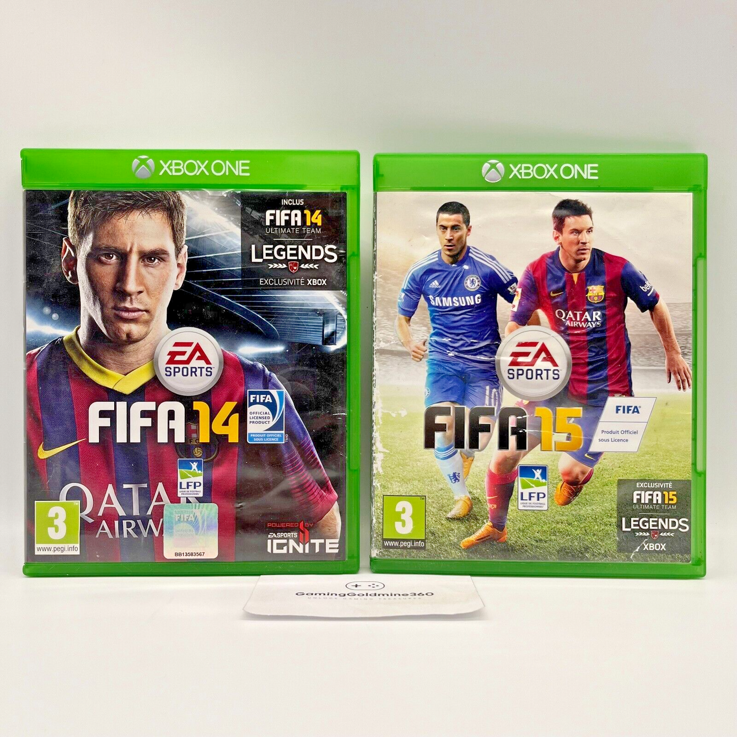 FIFA 14 + 15 Xbox One Completi Manuale EA Sports Microsoft Multilingua Calcio