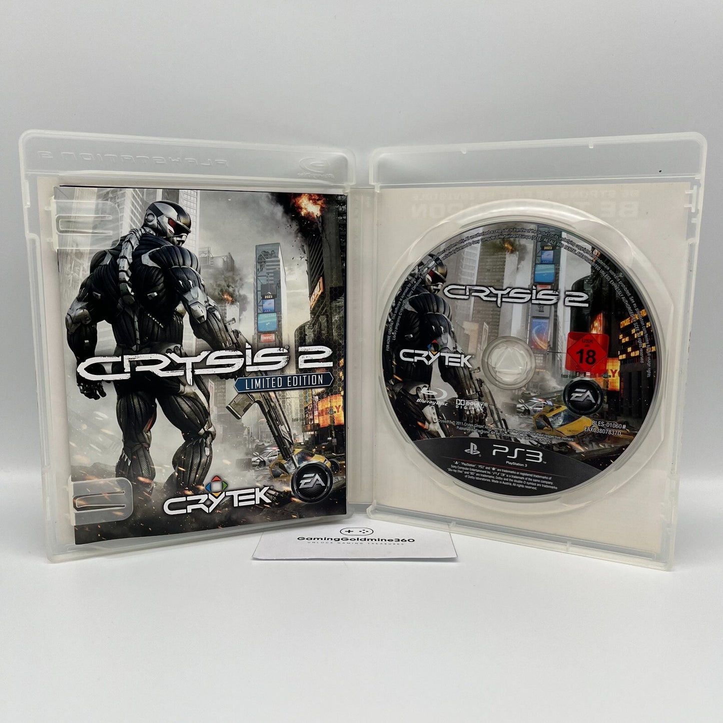 CRYSIS 2 Limited Edition PS3 Italiano Completo PAL EA Sony PlayStation 3 OTTIMO