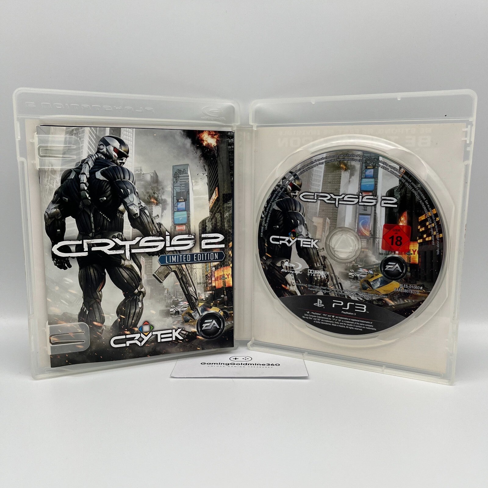 CRYSIS 2 Limited Edition PS3 Italiano Completo PAL EA Sony PlayStation 3 OTTIMO
