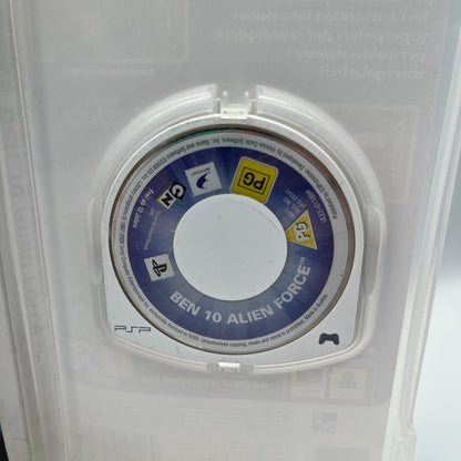BEN 10 Alien Force PSP Italiano Completo Manuale PAL Sony PlayStation Portable