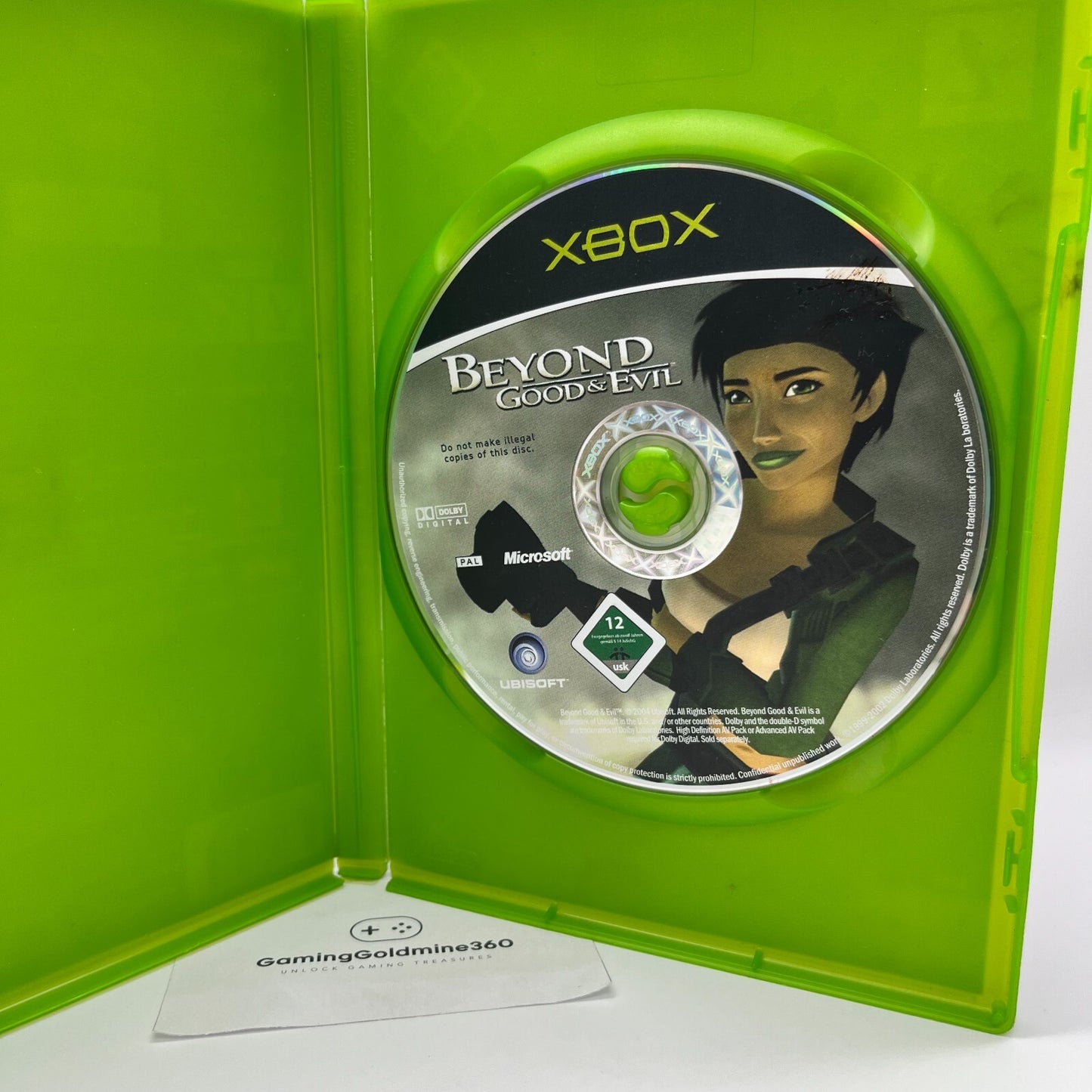 Beyond Good & Evil XBOX Classic Italiano PAL Ubisoft Microsoft no manuale OTTIMO