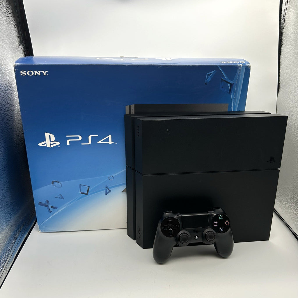 PlayStation 4 500GB Jet Black – Boxata, corredo completo