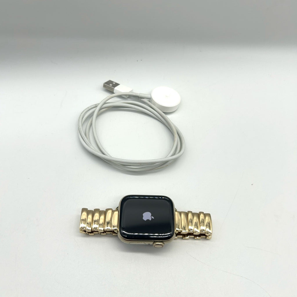 Apple Watch Series 6 40mm Acciaio Oro GPS Cellular Bracciale Link Oro Testato