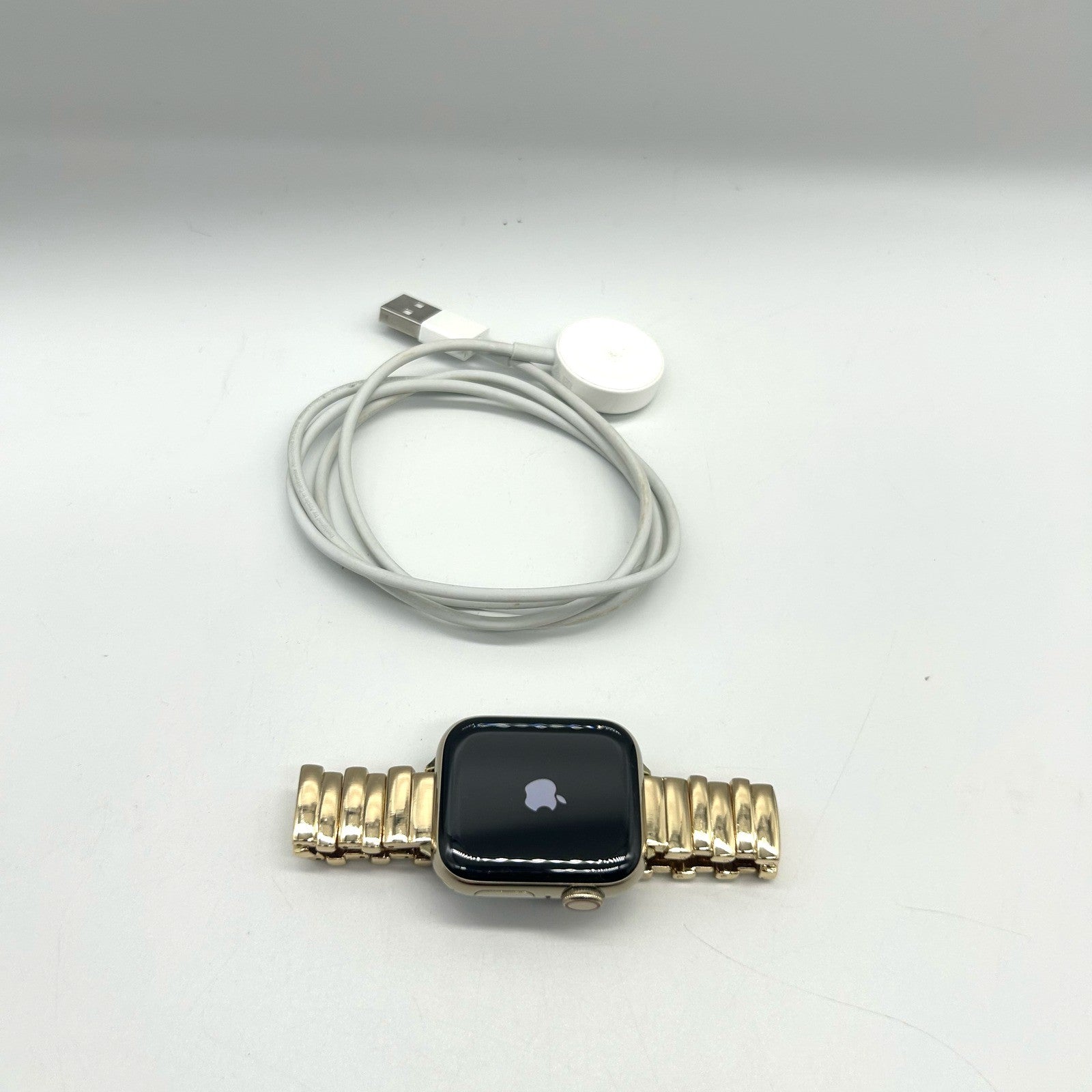 Apple Watch Series 6 40mm Acciaio Oro GPS Cellular Bracciale Link Oro Testato