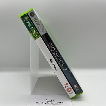 BioShock 1 + 2 Xbox 360 PAL Completi con Manuali 2K Microsoft COME NUOVI