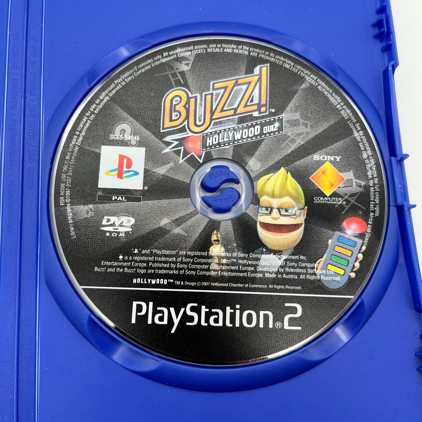 BUZZ! Quiz Sports+Junior Dino Mania+Hollywood+Superquiz PS2 Sony PlayStation 2