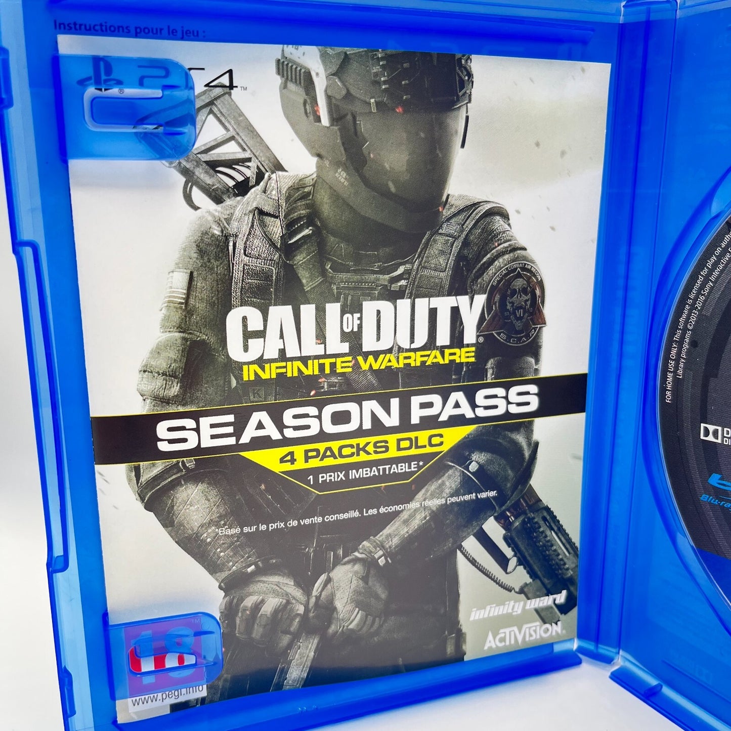 Call of Duty Infinite Warfare PS4 Francese Completo Activision Sony PlayStation4