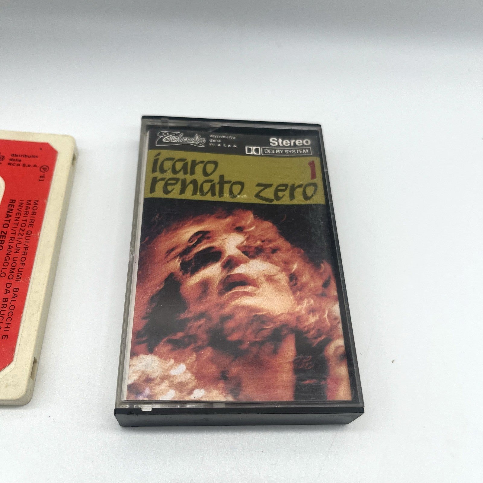 Renato Zero Icaro Musicassetta Doppia MC Zerolandia RCA 1981 Italiana Testata