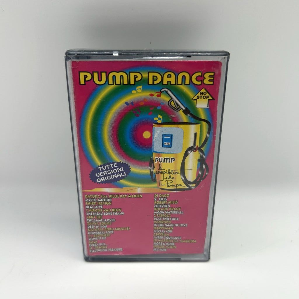 Pump Dance Musicassetta MC Compilation Dance Anni 90 Versioni Originali Testata