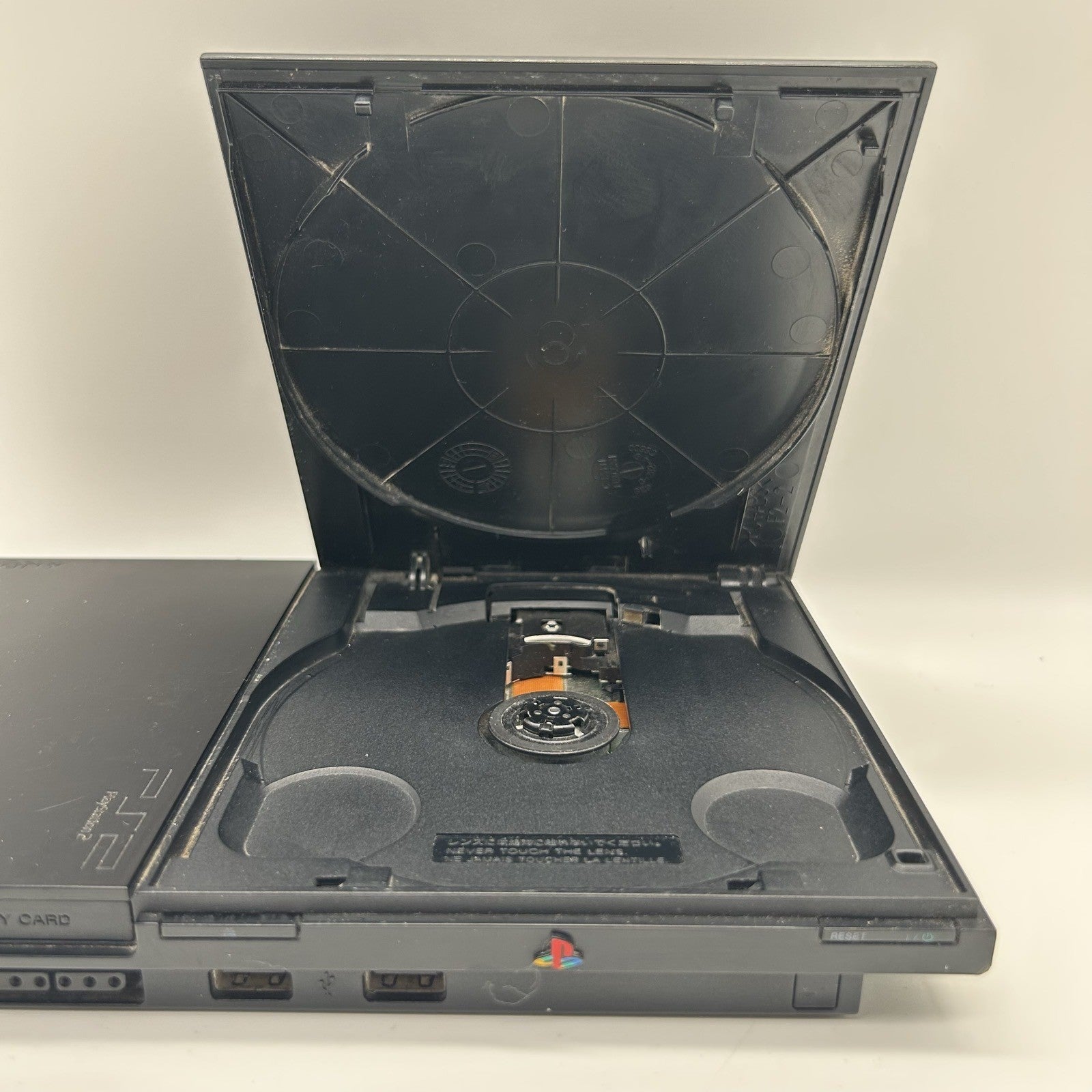 Console Sony PS2 Slim PlayStation 2 Nera NON FUNZIONANTE Per Ricambi PAL