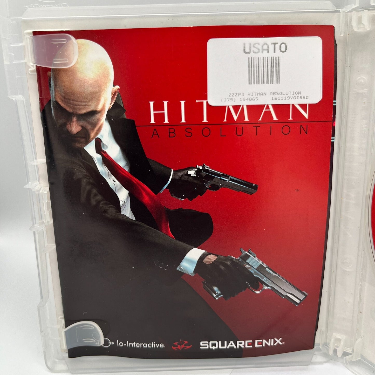 HITMAN Absolution PS3 Italiano Completo con Manuale PAL Sony PlayStation 3 OTTIM