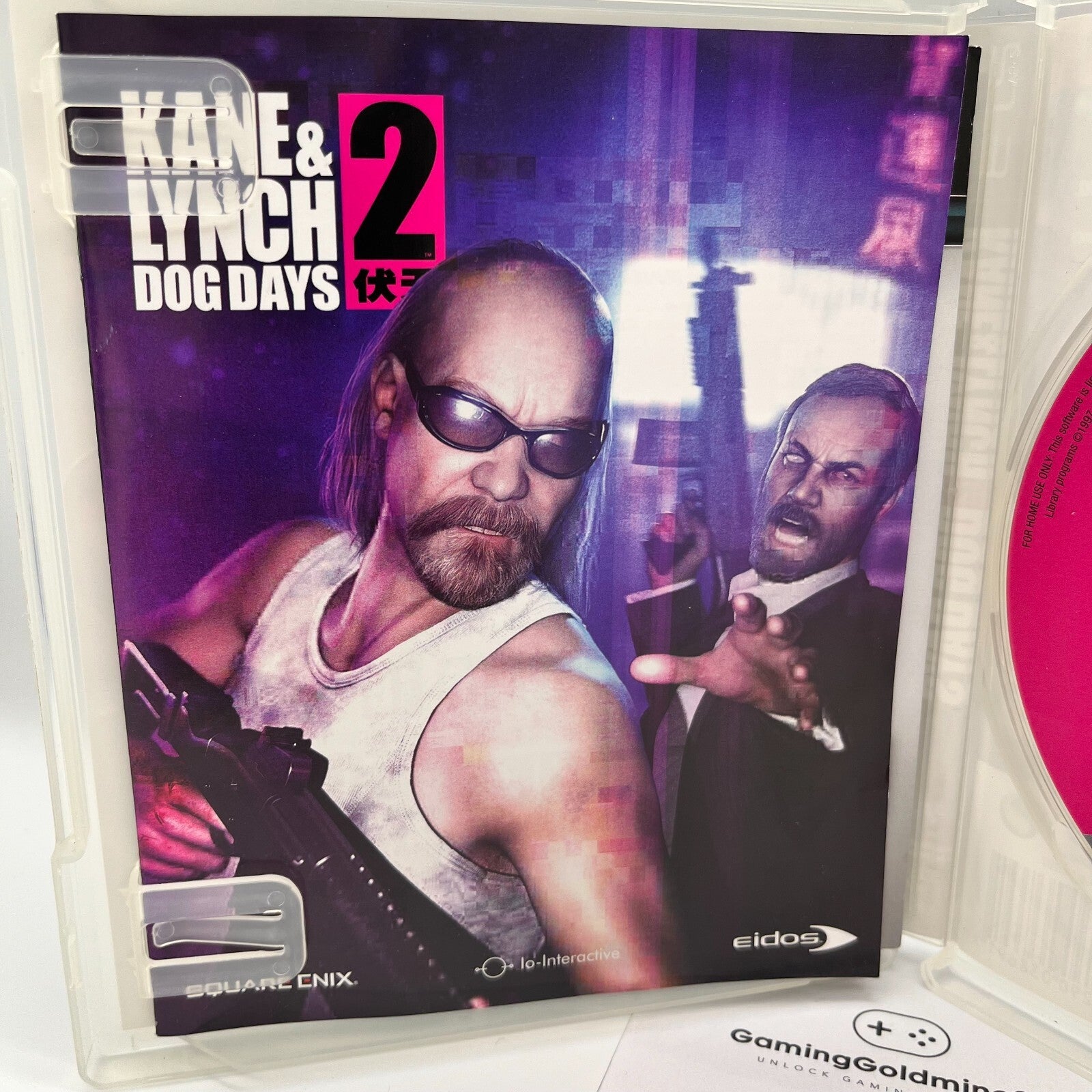 KANE & LYNCH Dead Men + 2 Dog Days PS3 Italiano Completo PAL Eidos PlayStation 3