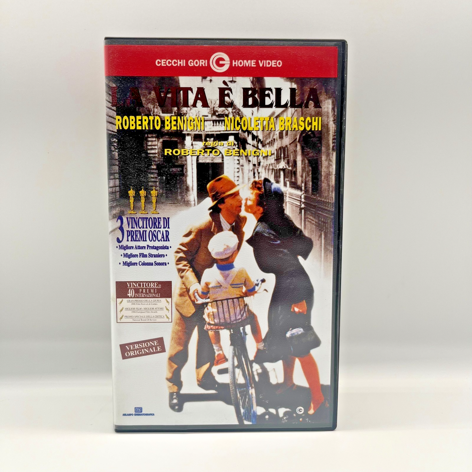 VHS La Vita è Bella 🎬 Roberto Benigni 1997 Ita Cecchi Gori Home Video