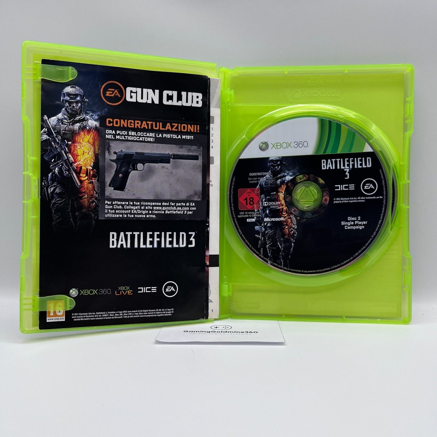 BATTLEFIELD Bad Company 2 + 3 Xbox 360 Italiano Completi EA Microsoft Xbox360