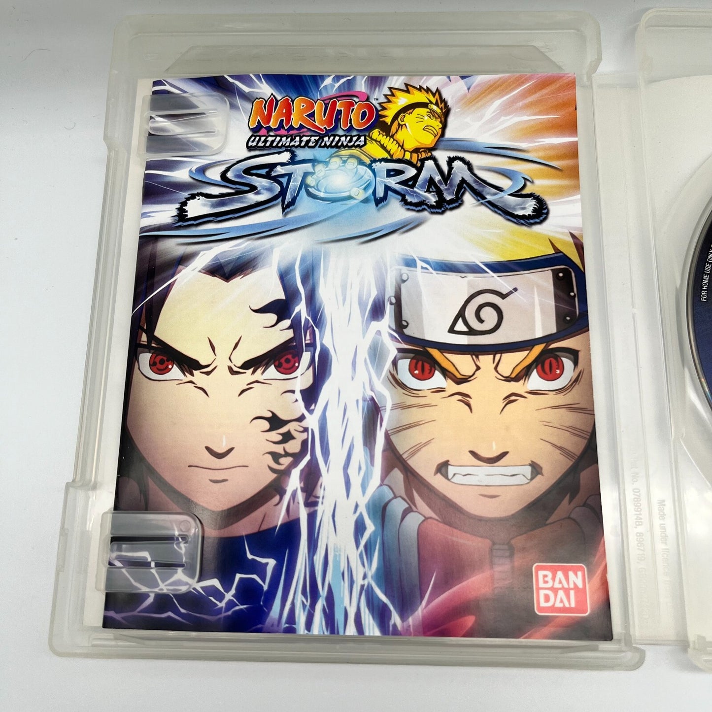 NARUTO SHIPPUDEN Ultimate Ninja Storm 1+2+3 BUNDLE PS3 Italiano Completi PAL