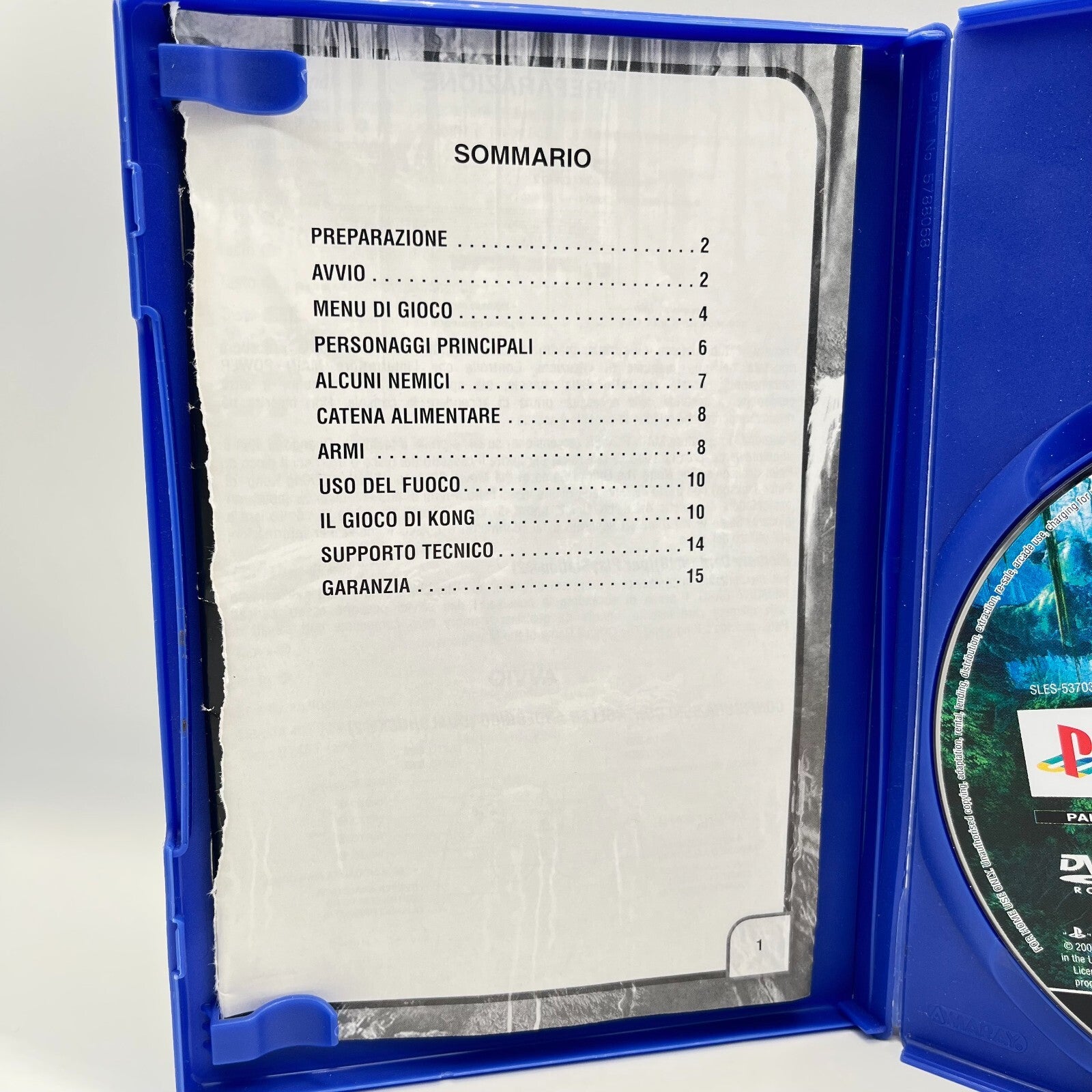 Peter Jackson's KING KONG 🦍 Italiano Completo PAL Ubisoft Sony PlayStation 2