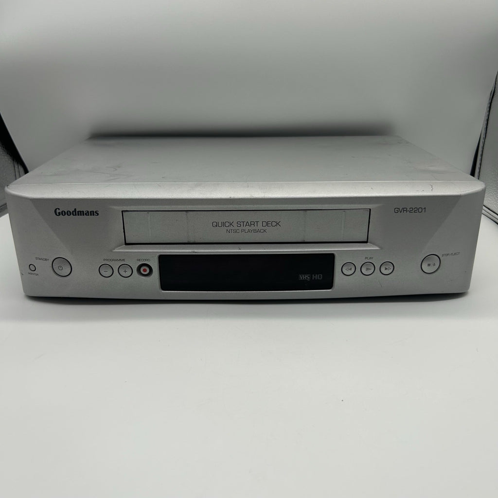 Lotto Videoregistratore VHS Goodmans + Lettore DVD Roadstar NON FUNZIONANTI