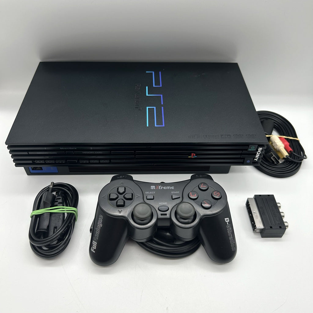 PlayStation 2 Fat SCPH-39004 – PAL + Pad AV SCART