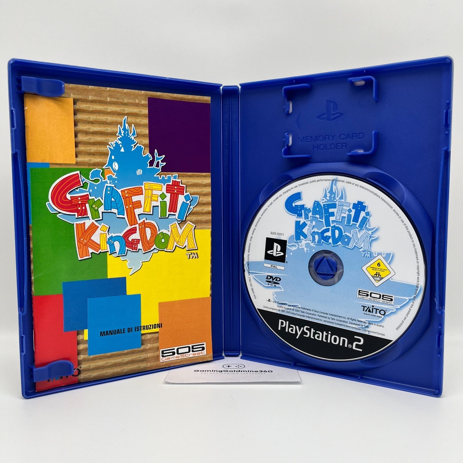 Graffiti Kingdom PS2 Italiano Completo PAL Taito Sony PlayStation 2 OTTIME CONDI