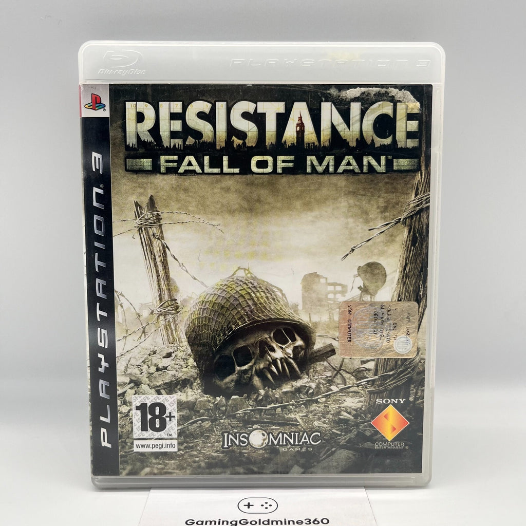 RESISTANCE Fall of Man PS3 Italiano PAL Insomniac Sony PlayStation 3 Gioco Spara