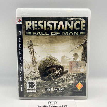 RESISTANCE Fall of Man PS3 Italiano PAL Insomniac Sony PlayStation 3 Gioco Spara