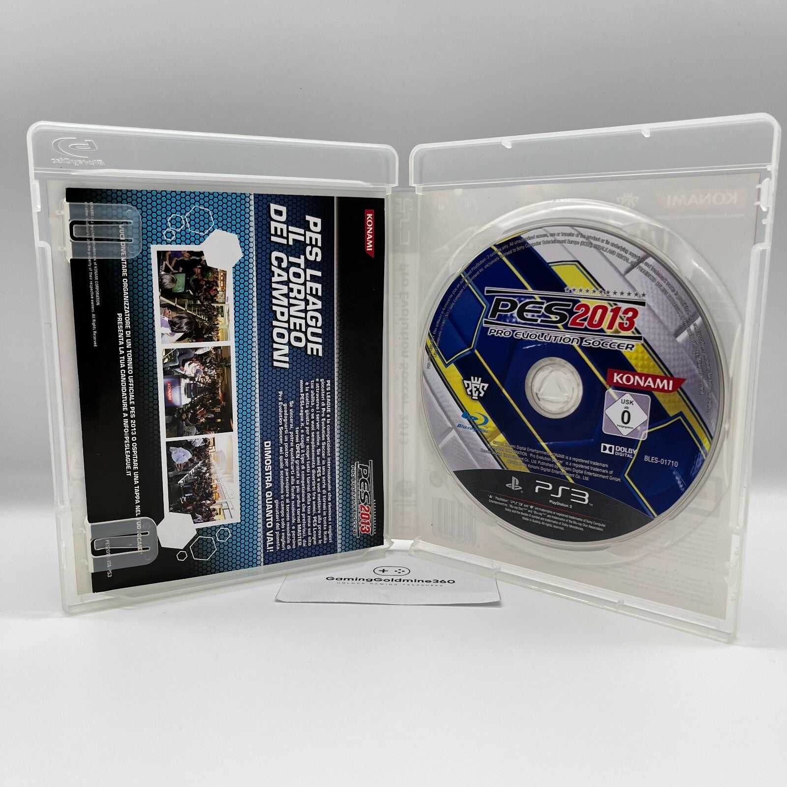 PES 2012 + 2013 PS3 Completi con Manuali PAL Pro Evolution Soccer PlayStation 3