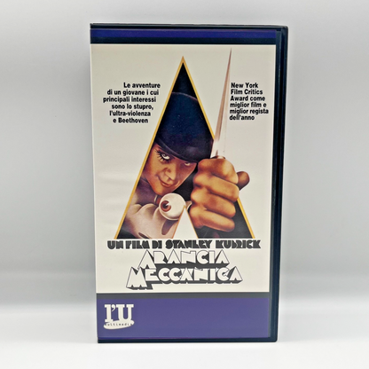 VHS Arancia Meccanica ITA Stanley Kubrick 1971 Ed. L’Unità Raro