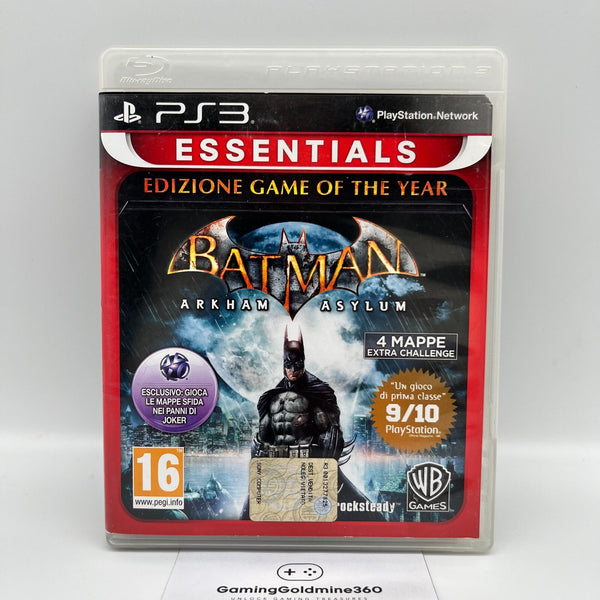 Batman: Arkham Asylum – Edición Juego del Año – PS3 (PAL ITA)