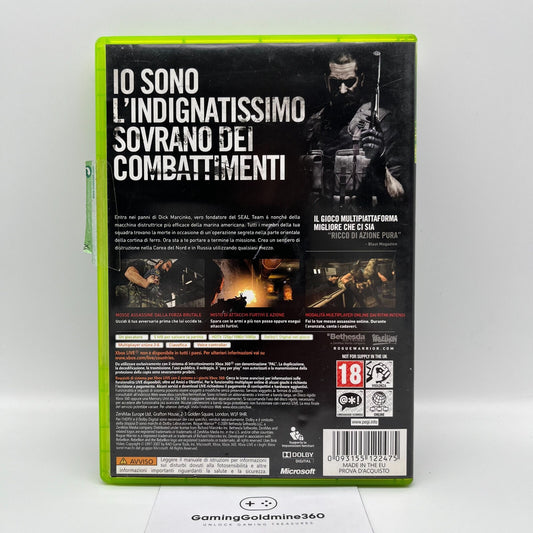 Rogue Warrior Xbox 360 Italiano Completo con Manuale PAL Bethesda Microsoft