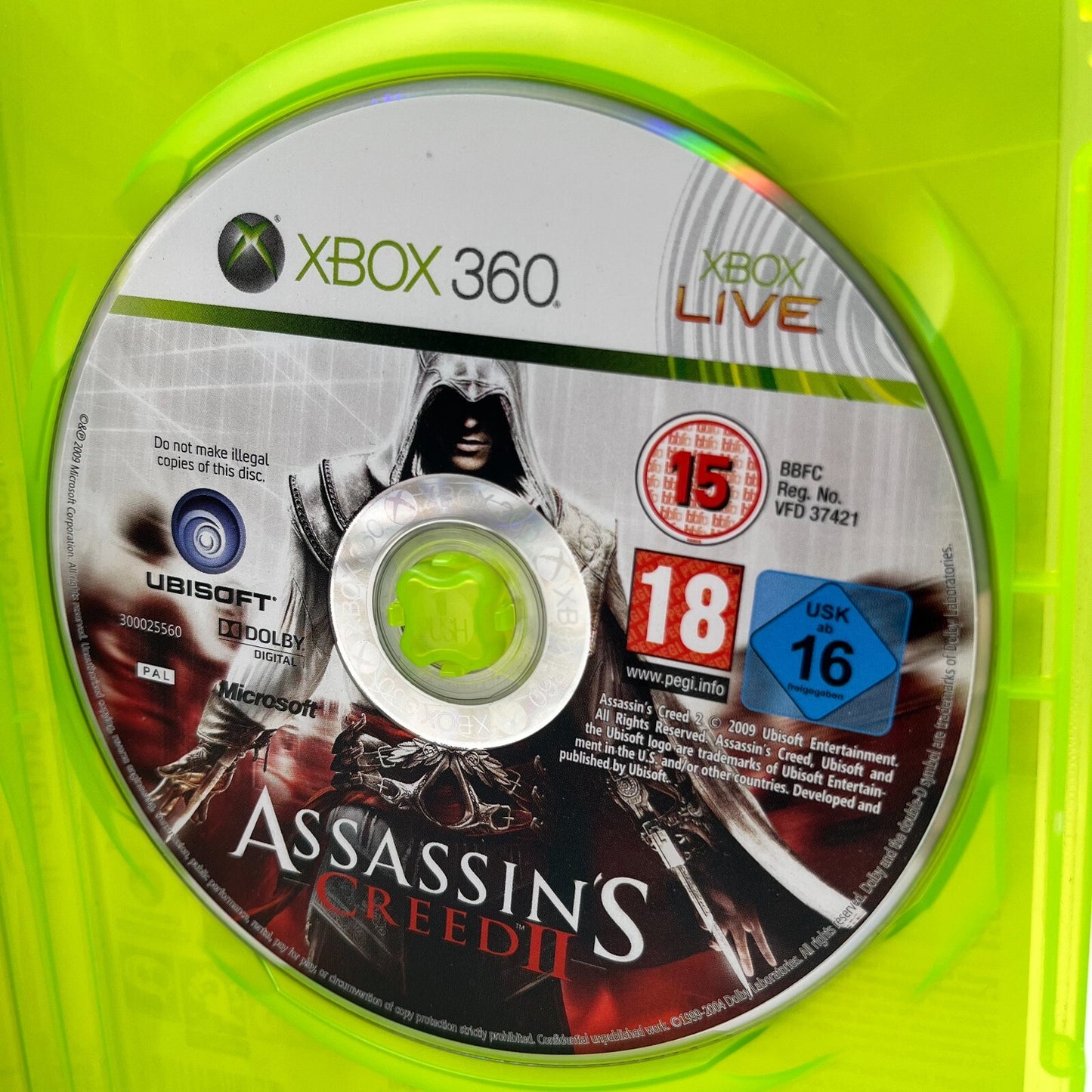 Assassin's Creed + II + Revelations Xbox 360 ITALIANO Completo Manuale COME NUOV