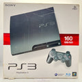 PS3 Slim Console 160GB BOXATA Sony Playstation 3 CECH3004A COMPLETA + Controller