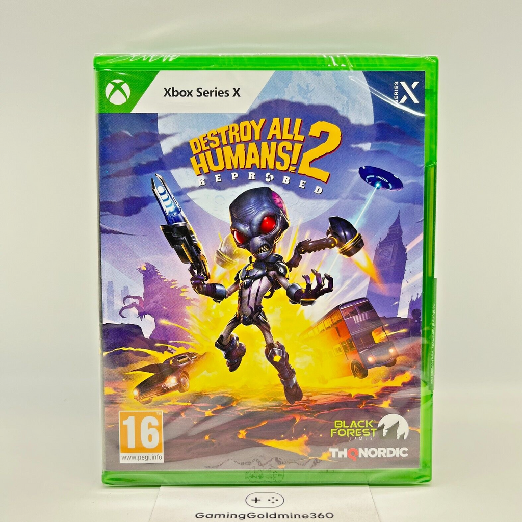 Destroy All Humans! 2 - Reprobed Xbox Serie X Italiano NUOVO SIGILLATO THQNordic