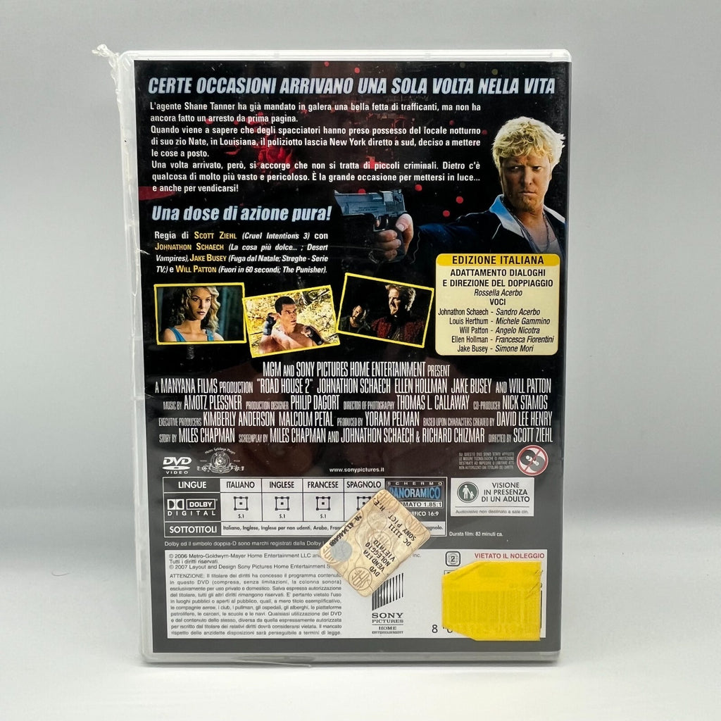 ROAD HOUSE Agente Antidroga DVD Italiano NUOVO SIGILLATO Johnathon Schaech *RARO