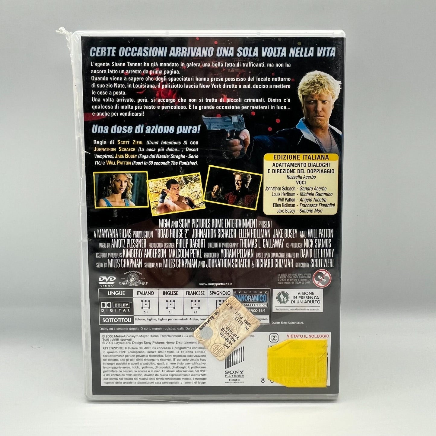 ROAD HOUSE Agente Antidroga DVD Italiano NUOVO SIGILLATO Johnathon Schaech *RARO