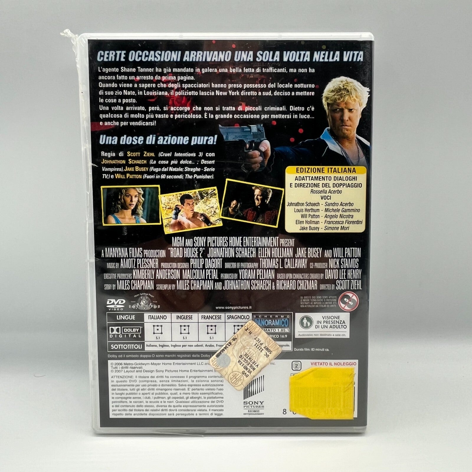 ROAD HOUSE Agente Antidroga DVD Italiano NUOVO SIGILLATO Johnathon Schaech *RARO