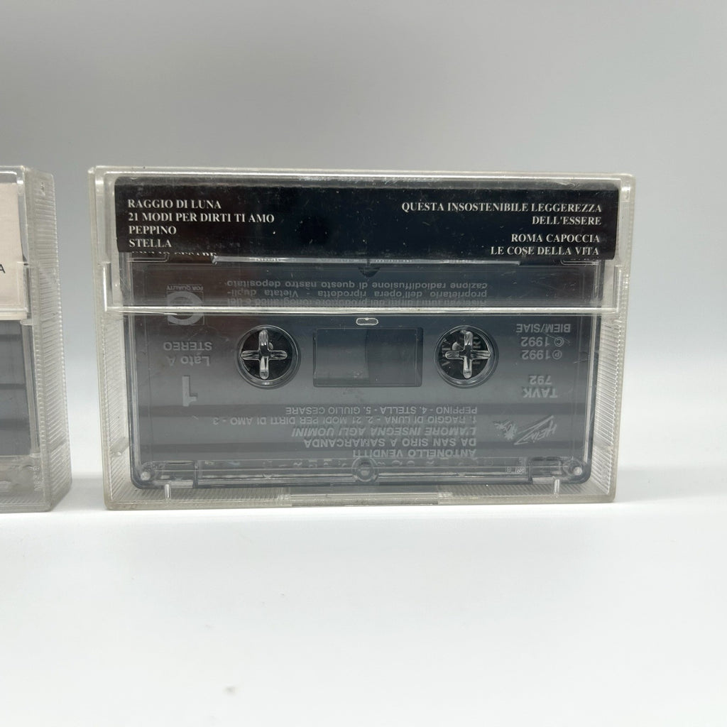 Antonello Venditti Lotto 3 Musicassette MC Centocitta Circo Massimo San Siro