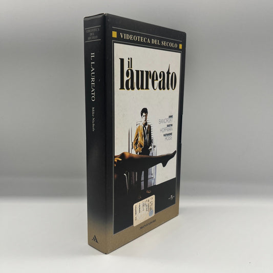 VHS Il Laureato 🎬 Dustin Hoffman 1967 Ita Mondadori Videoteca del Secolo Mike N