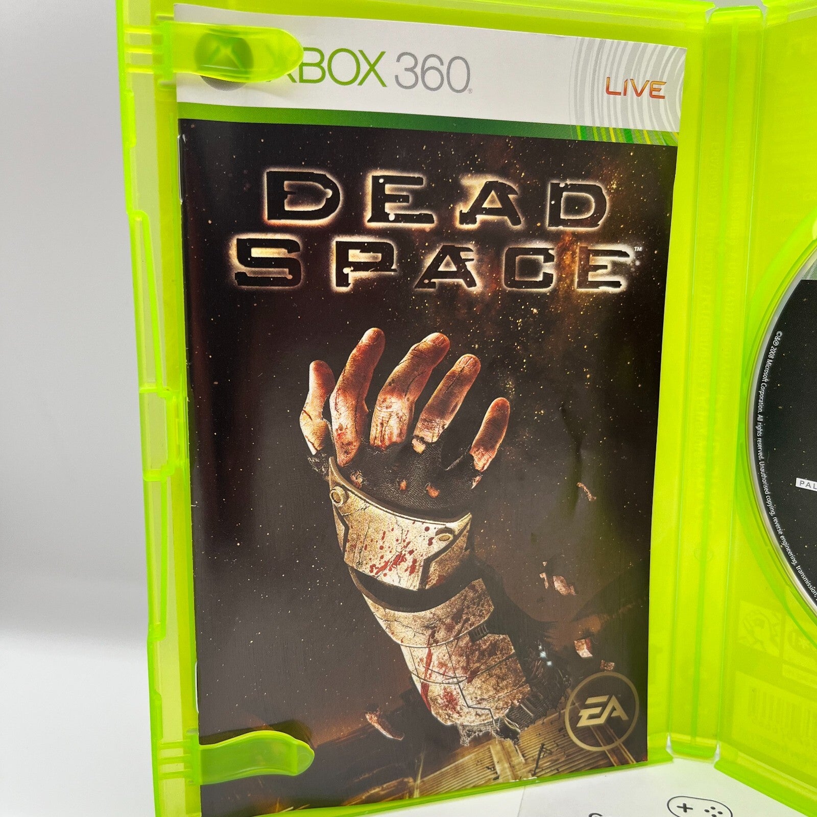 Dead Space Xbox 360 Italiano Completo con Manuale EA Microsoft COME NUOVO Horror