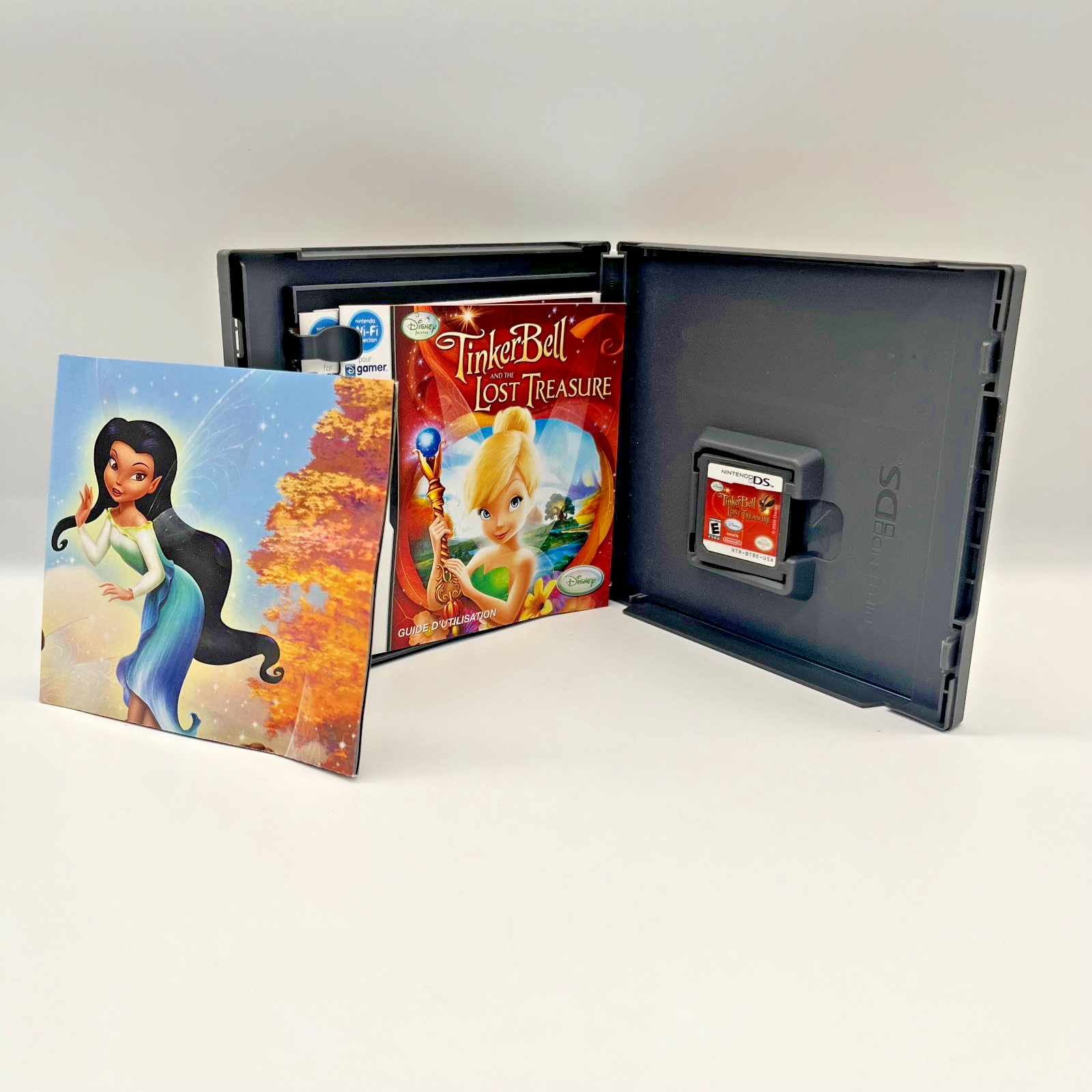 TinkerBell and the Lost Treasure Nintendo DS Video Game Complete CIB Disney