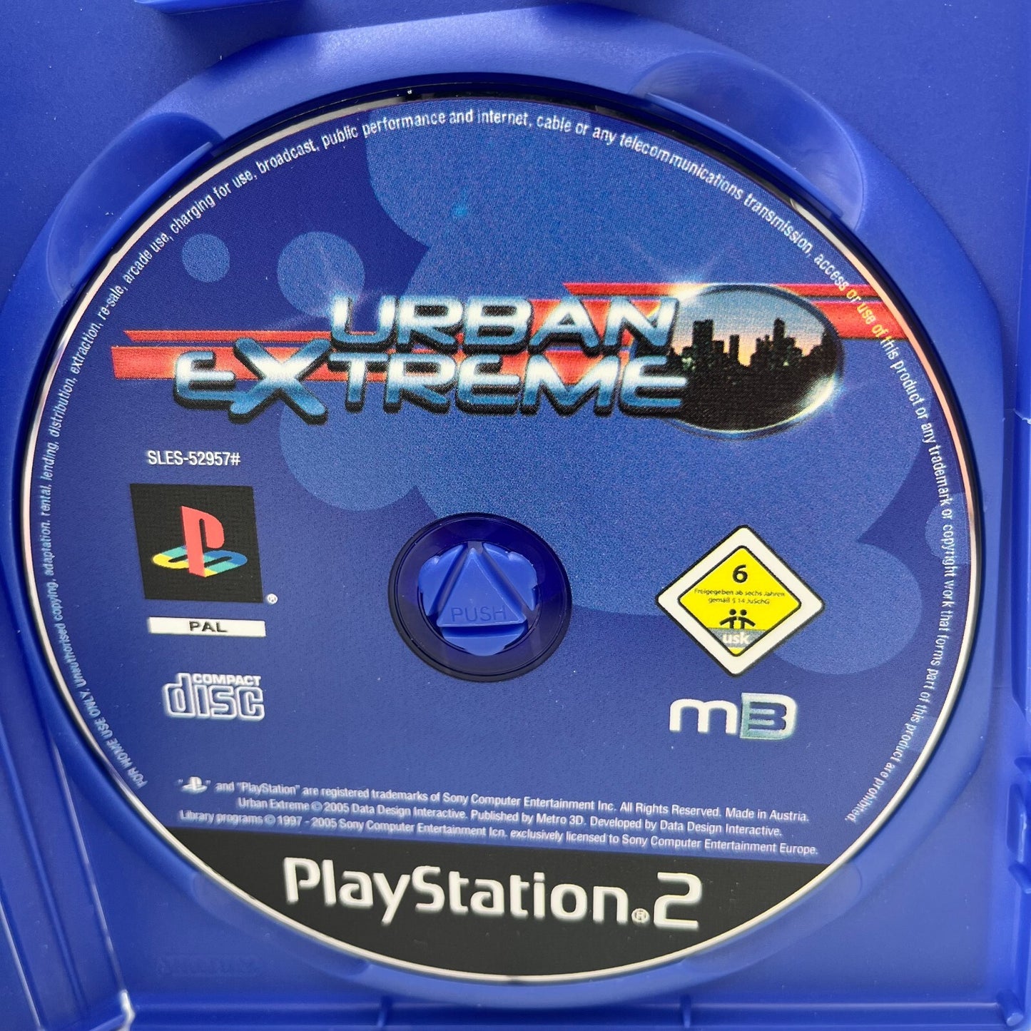 Urban Extreme PS2 Italiano Completo con Manuale M3 Sony PlayStation 2 COME NUOVO