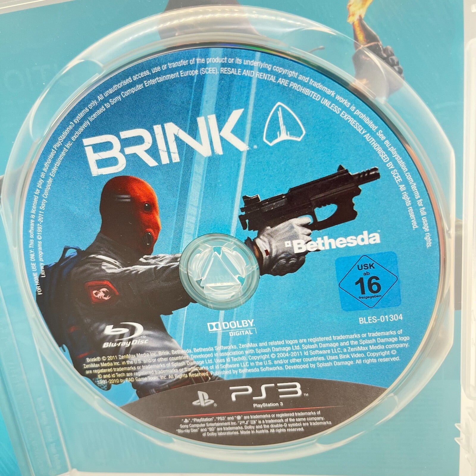 Brink PS3 Italiano Completo con Manuale PAL Bethesda Sony PlayStation 3 OTTIMO