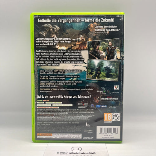 Arcania Gothic 4 Xbox 360 Completo con Manuale PAL Multilingua Microsoft OTTIMO