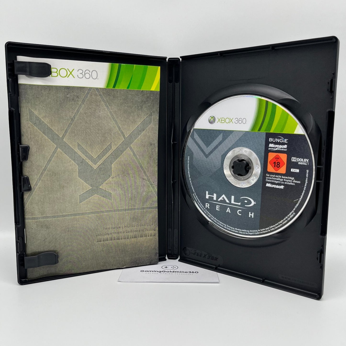 HALO Reach Xbox 360 Completo con Manuale PAL Multilingua Microsoft COME NUOVO