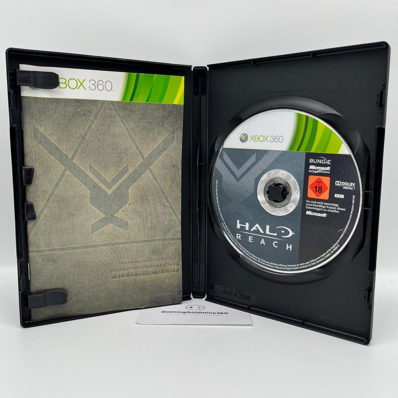 HALO Reach Xbox 360 Completo con Manuale PAL Multilingua Microsoft COME NUOVO