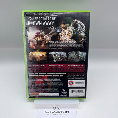 Gears of War 2 Xbox 360 PAL UK Completo con Manuale Microsoft Xbox360 OTTIMO
